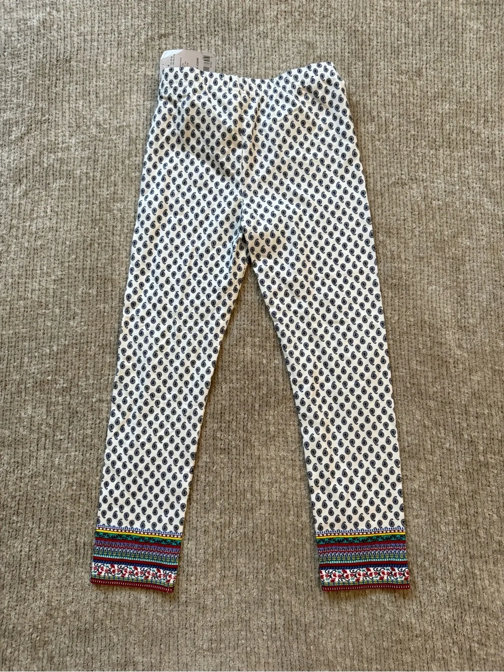 Carter’s Girls Boho Paisley Top & Leggings Set NWT Size 6